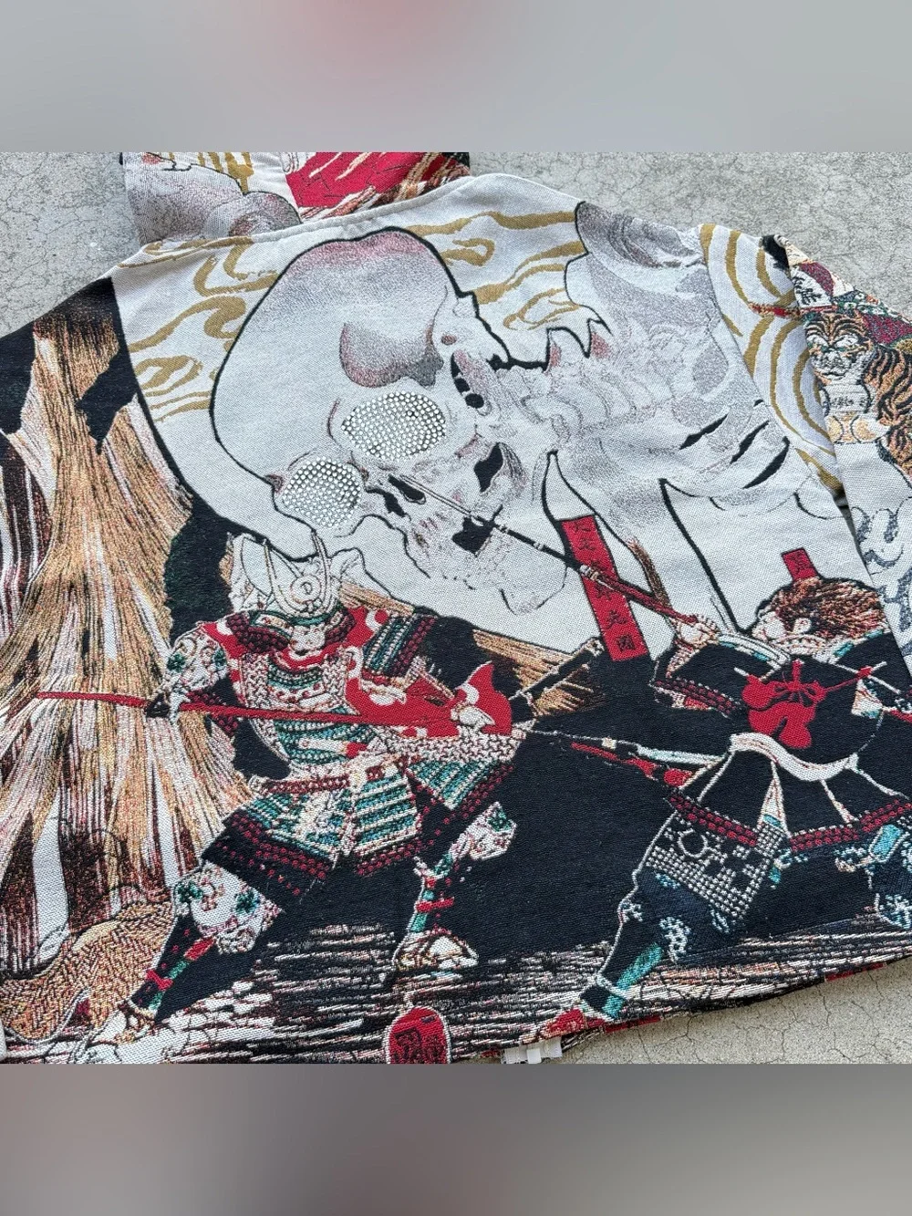 REBEL MINDS ‘STAY WILD’ Tapestry Zip Up Hoodie